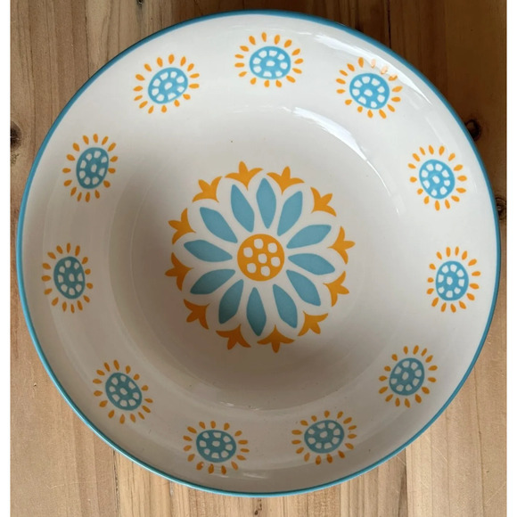 Baum Prisma Stoneware Dinner Bowl Set, 4 Piece Set, Stackable, Beautiful, NIB - Picture 3 of 12